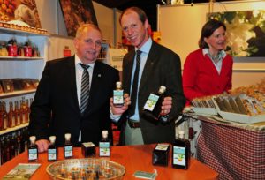 Dr. Till Backhaus und Graf Hahn in Rostock, November 2012